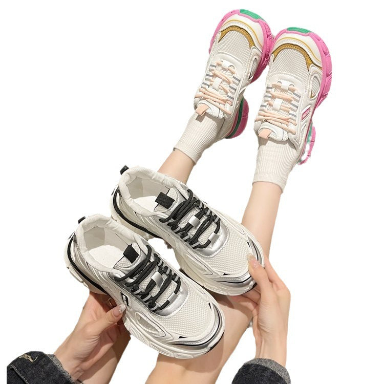 Ruby – Baskets confortables pour femmes avec surface en mesh et plateforme