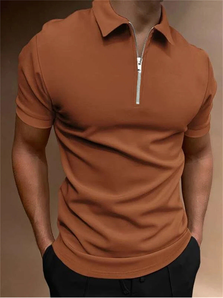 Reginald – Polo décontracté pour hommes avec impression numérique