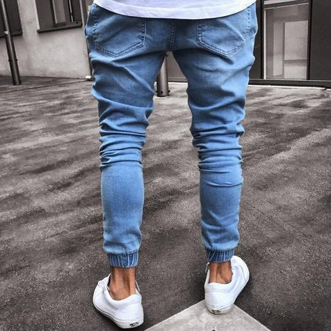 Nathan – Jeans Biker Déchirées Extensibles