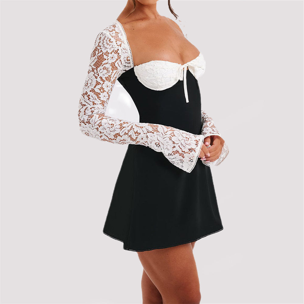 Jean – Robe Élégante en Dentelle avec Design Dos Nu