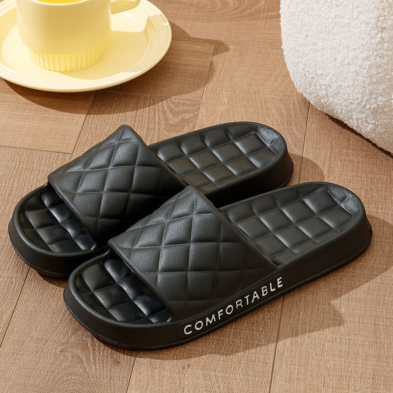 Nick – Chaussons Doux à Motif Carreaux