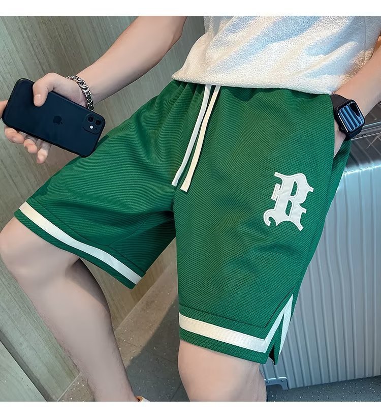 Joel – Sportliche Shorts mit weitem Bein und Kordelzug