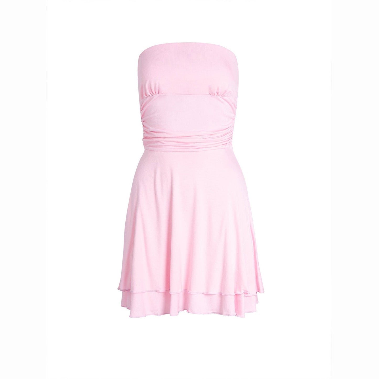 Heather – Robe d'été ajustée avec volants