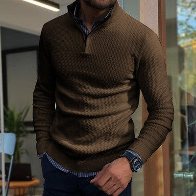 Alexander – Polo à manches longues pour homme avec impression numérique