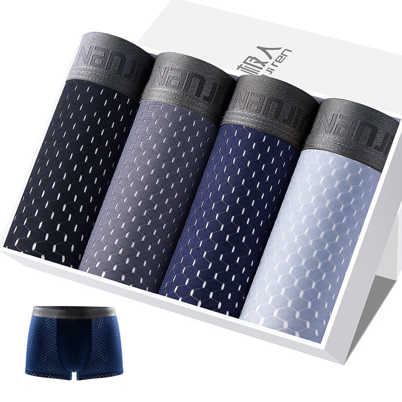 Henry – Boxershorts Respirantes en Modal Grande Taille