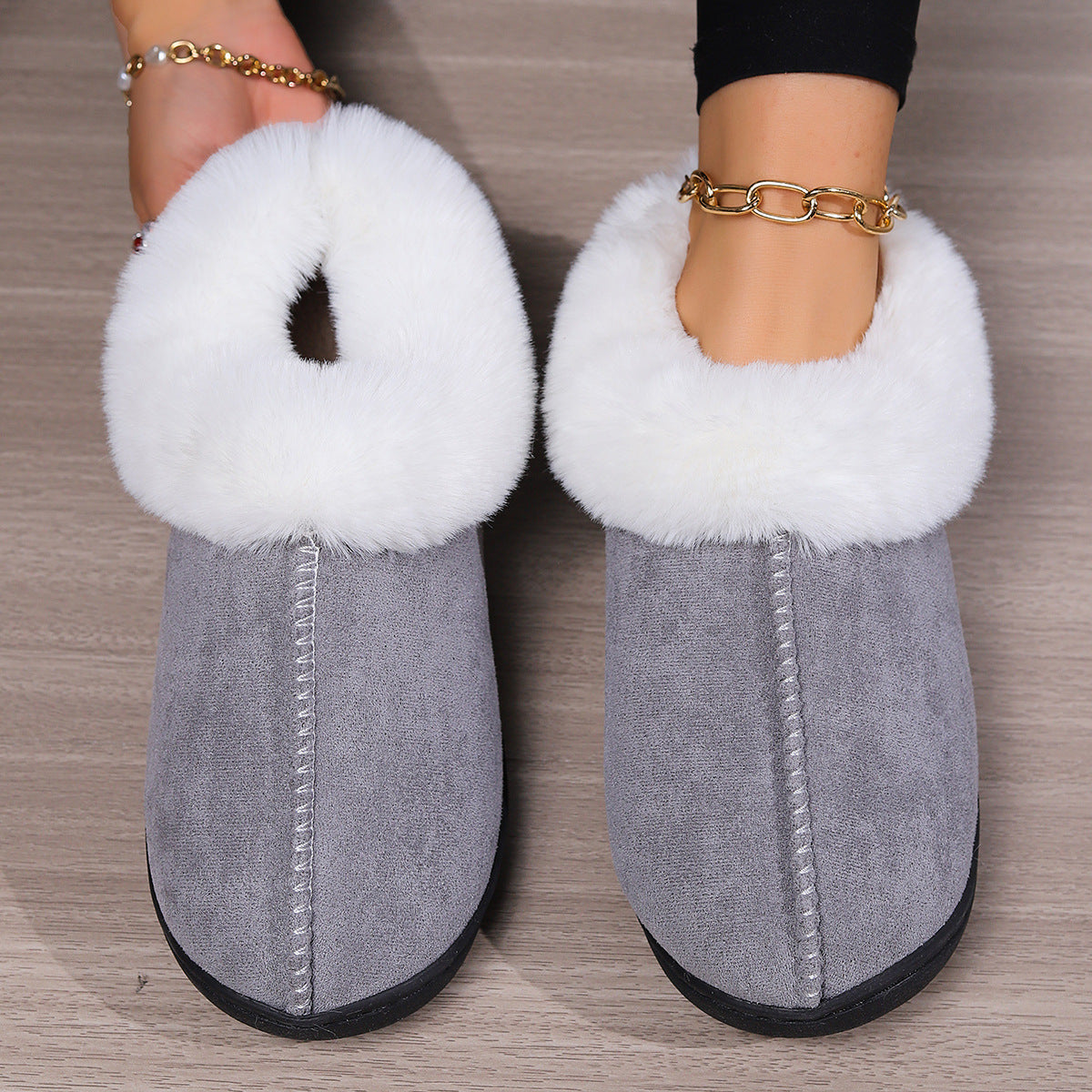 Chelsea – Chaussons Unisex Antidérapants en Coton
