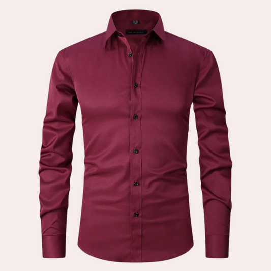 Denis – Chemise Stretch Classique pour Hommes