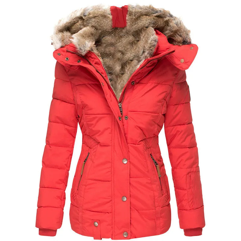Melissa – Manteau d'hiver avec doublure en fausse fourrure