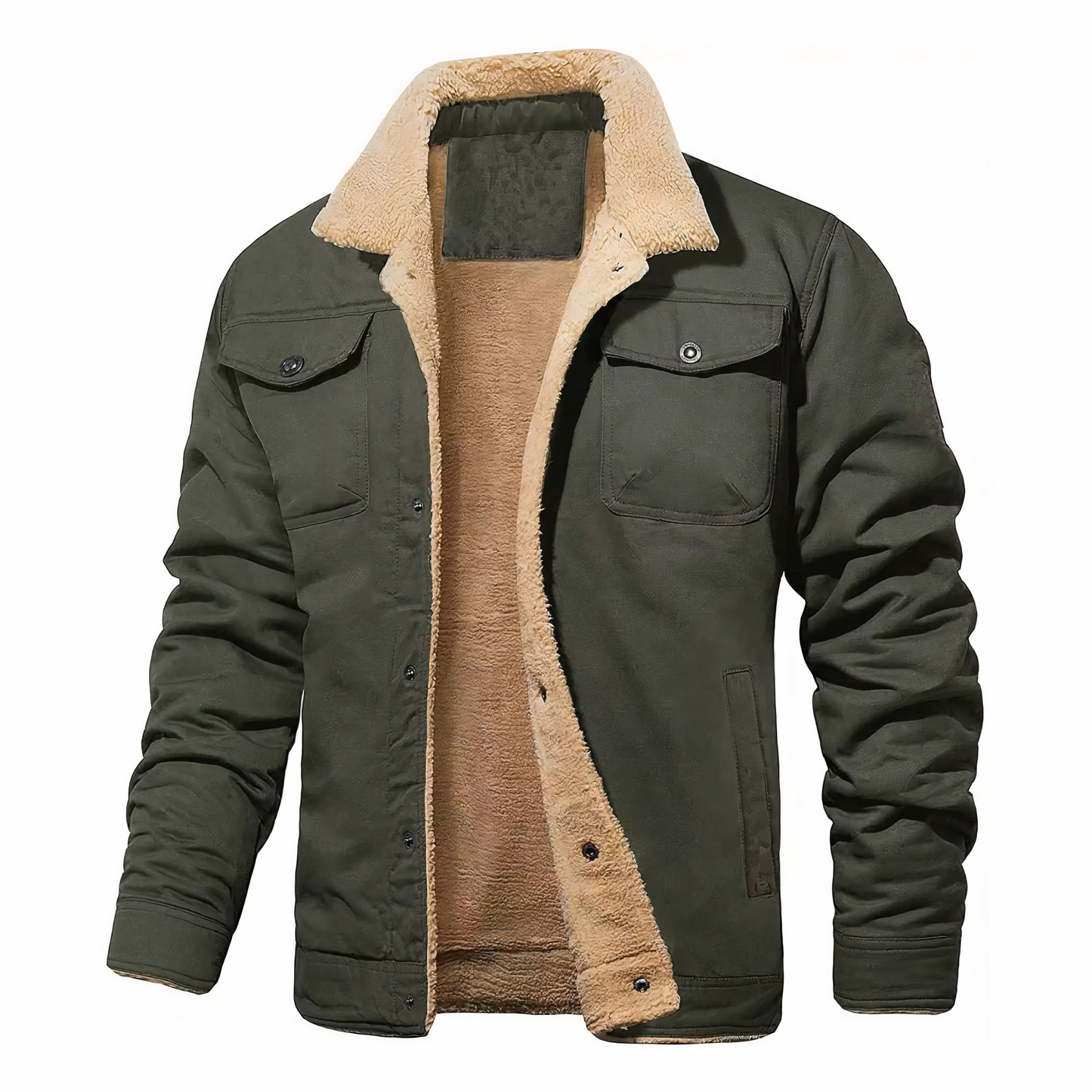 Mark – Manteau d'hiver avec Doublure en Polaire
