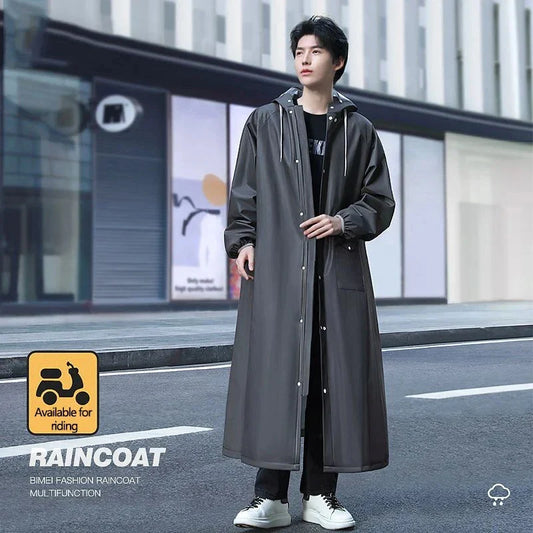 Steve – Manteau de pluie long et imperméable pour hommes