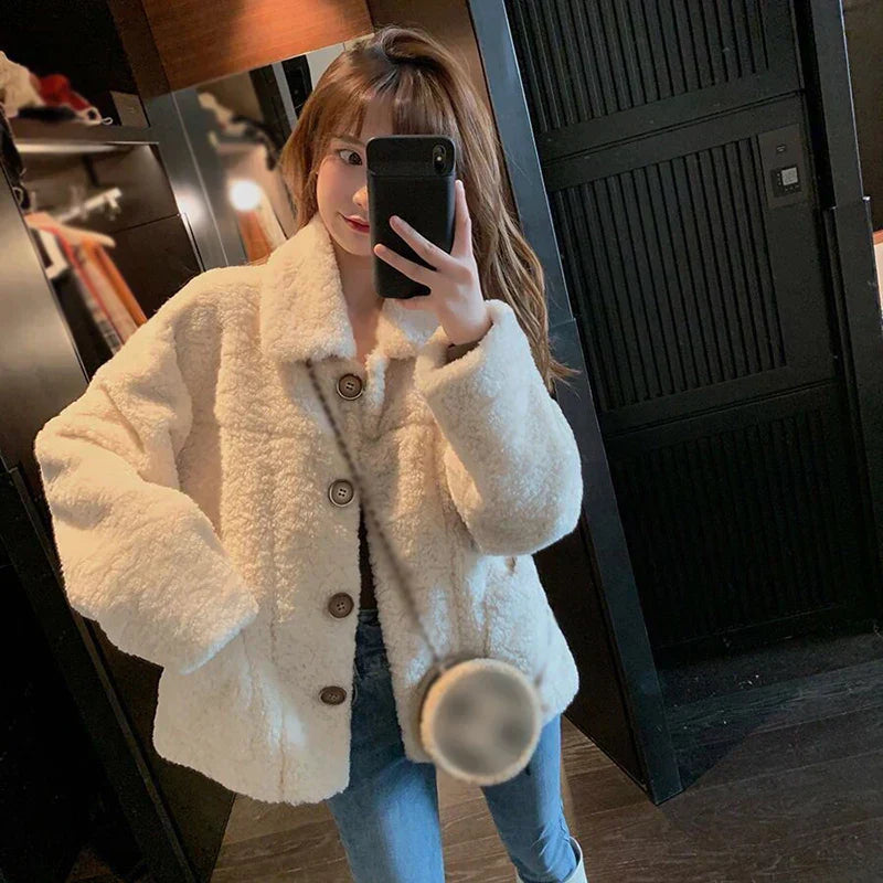 Phoebe – Veste d'hiver chaude avec capuche en fausse fourrure pour femmes