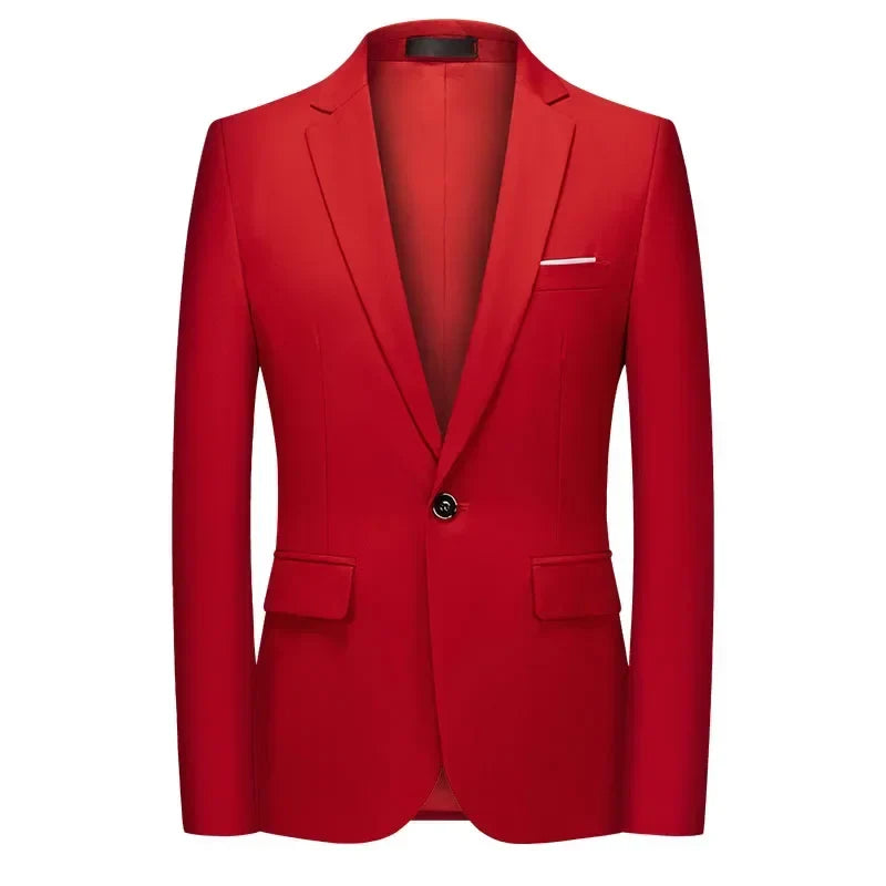 Sean – Blazer Slim-Fit pour Homme en Couleurs Élégantes