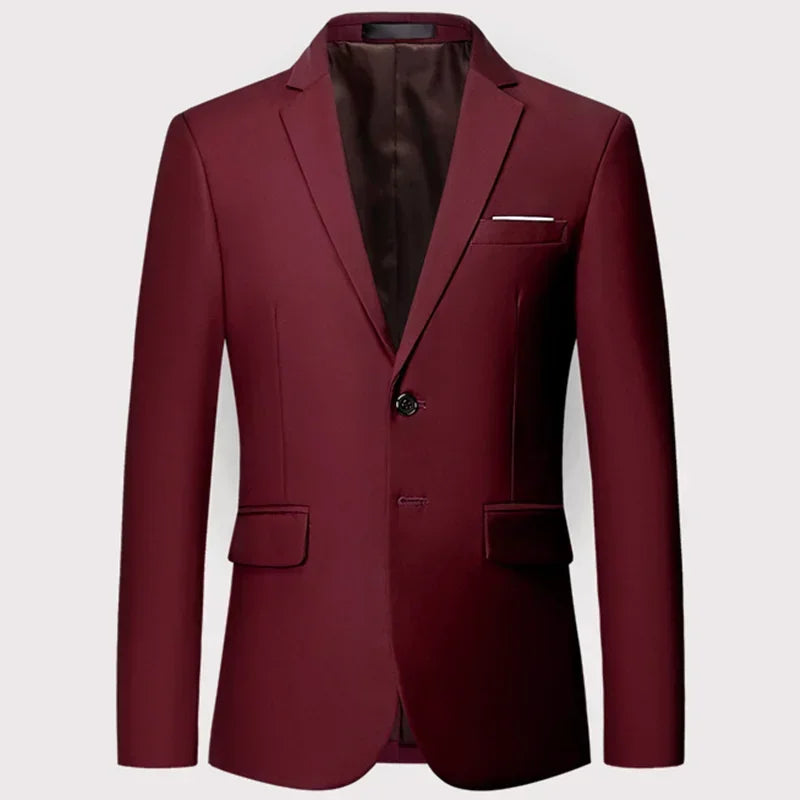 Sean – Blazer Slim-Fit pour Homme en Couleurs Élégantes