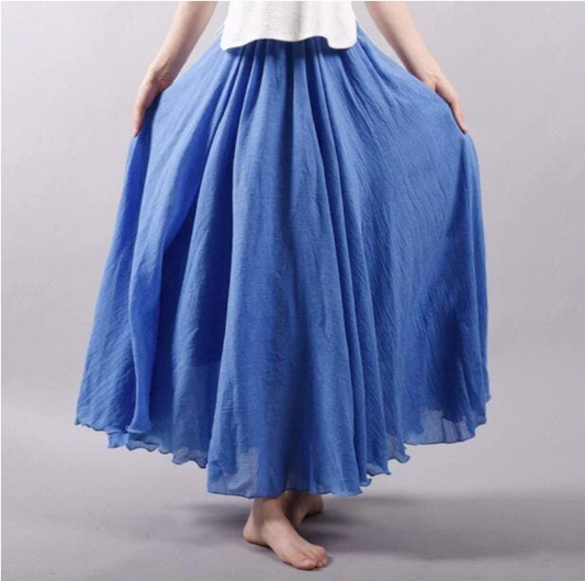 Janet – Jupe Chiffon Longue