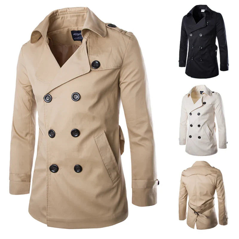 Brian – Trench-coat intemporel pour hommes