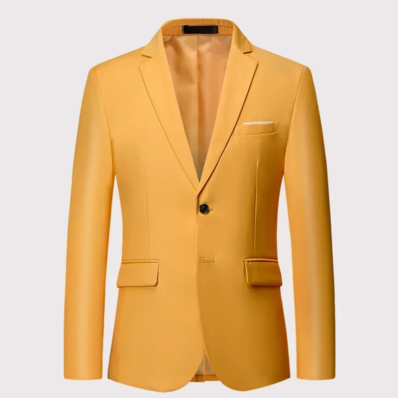Sean – Blazer Slim-Fit pour Homme en Couleurs Élégantes
