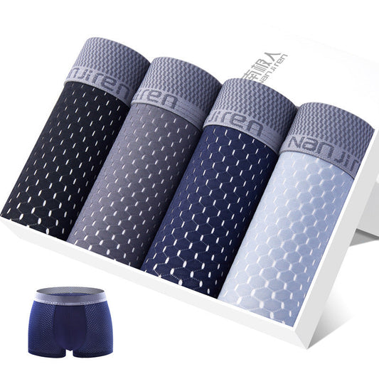 Henry – Boxershorts Respirantes en Modal Grande Taille