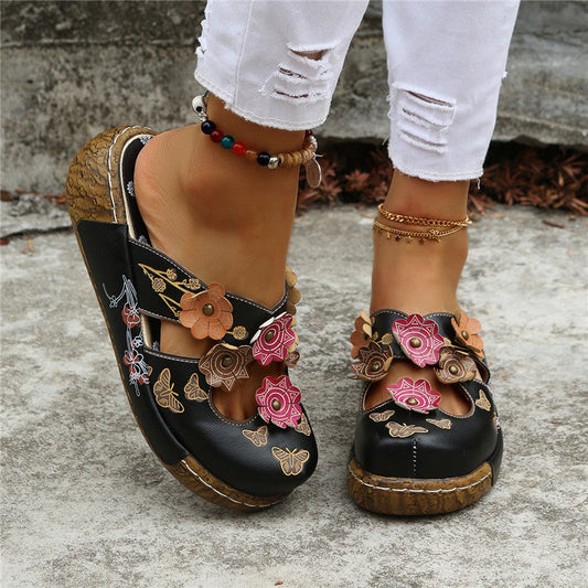 Lauren – Chaussons Fermés Antidérapants pour Femmes