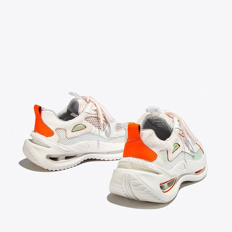 Heidi – Baskets à Plateforme en Cuir Vegan pour Femmes