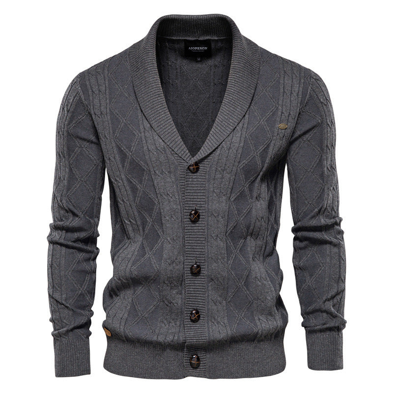 Paul – Pull en Maille pour Homme avec Design Rembourré