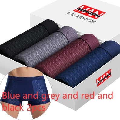 Roger – Boxer Shorts pour Homme en Soie de Glace