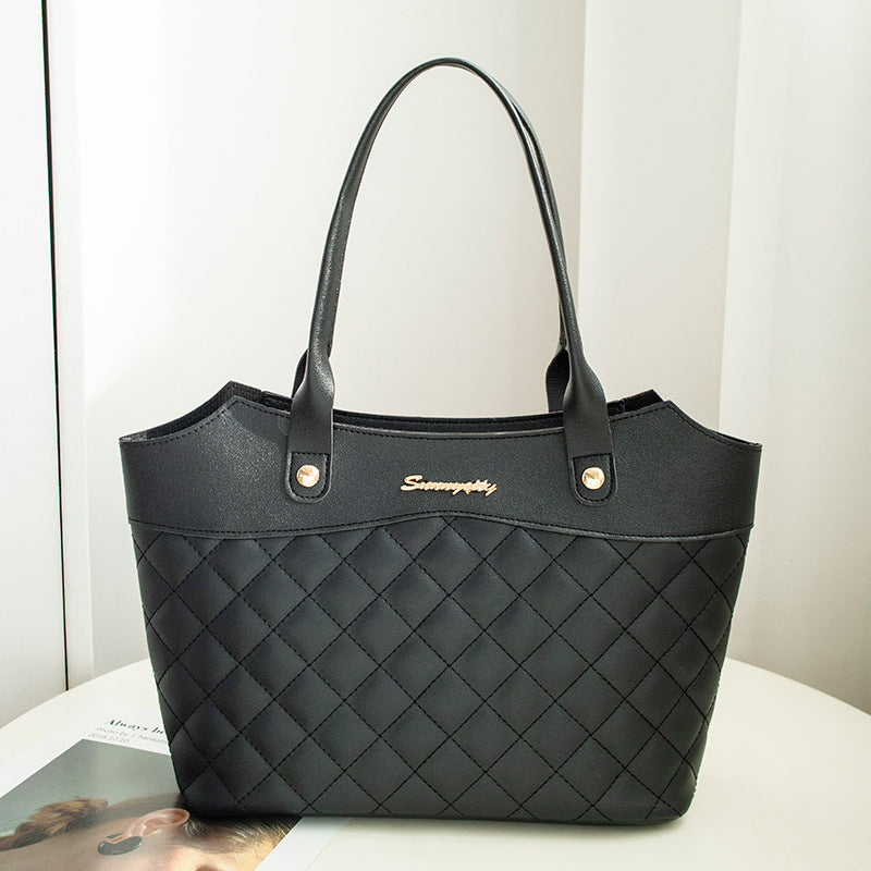 Helen – Sac à main rhombus pour femmes avec motif à carreaux élégant