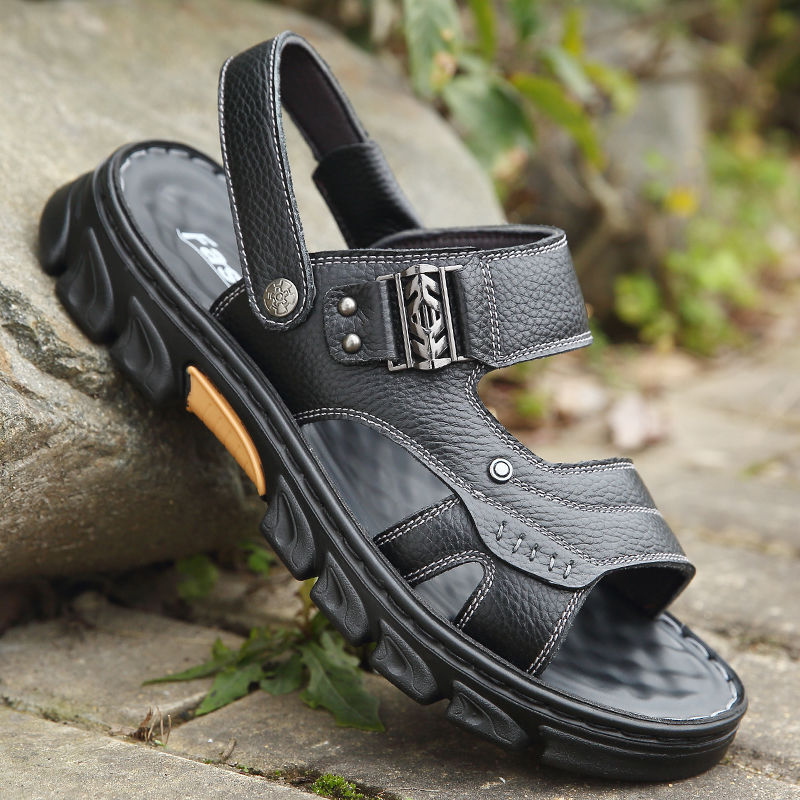 Bryan – Sandales confortables pour hommes en cuir vegan