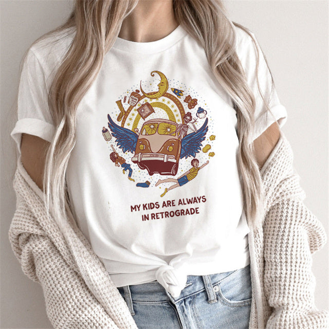 Deborah – T-shirt pour femmes avec imprimé tarot
