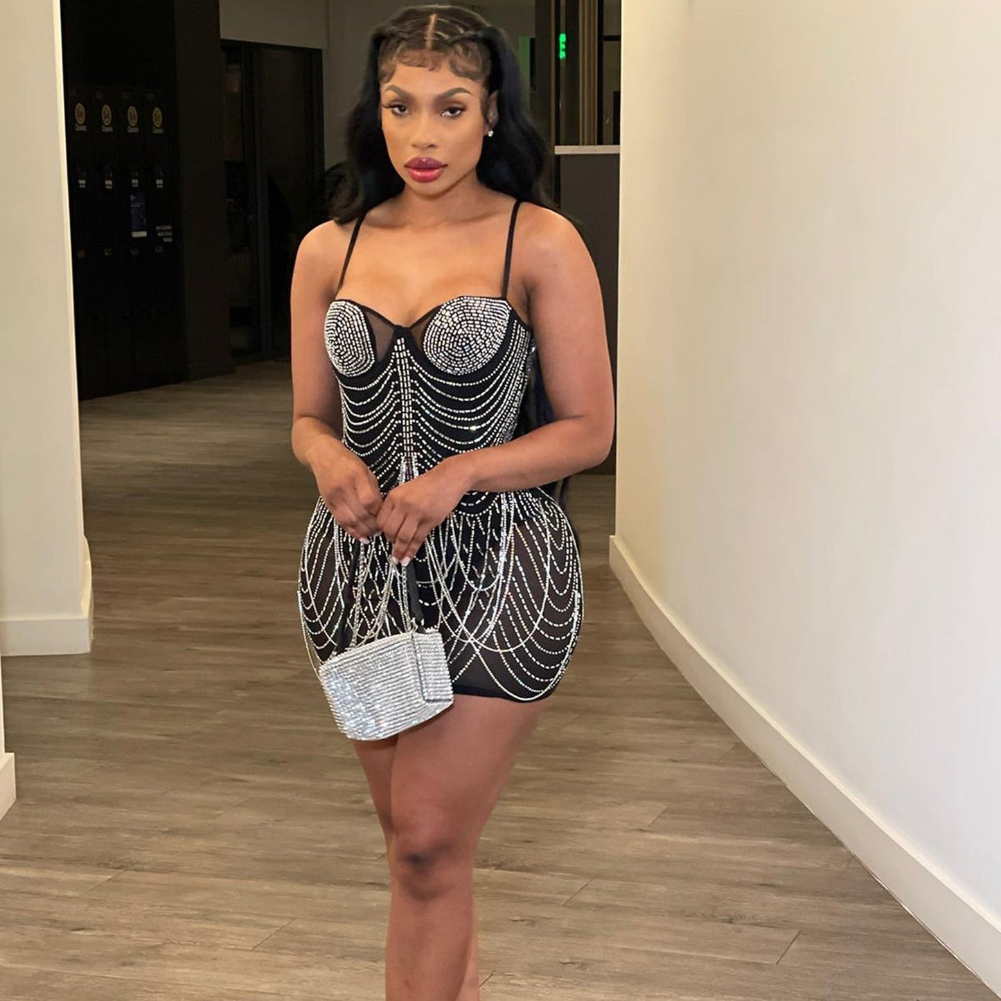 Mandy – Robe Femme à Franges pour Soirées