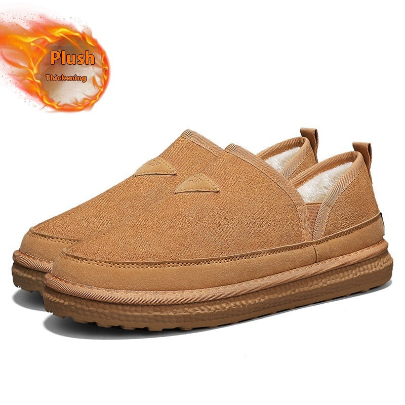 Calvin – Bottes d'hiver pour hommes en suédine vegan premium