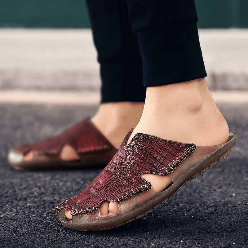 Giles – Mocassins décontractés à bout fermé avec design pieuvre pour hommes