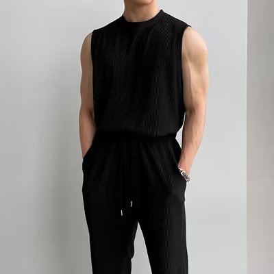 George – Ensemble de débardeurs sportifs pour hommes pour l'été