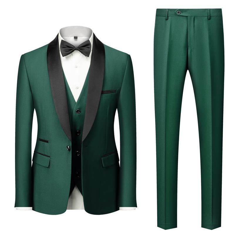 Ben – Costume trois pièces avec col fruité