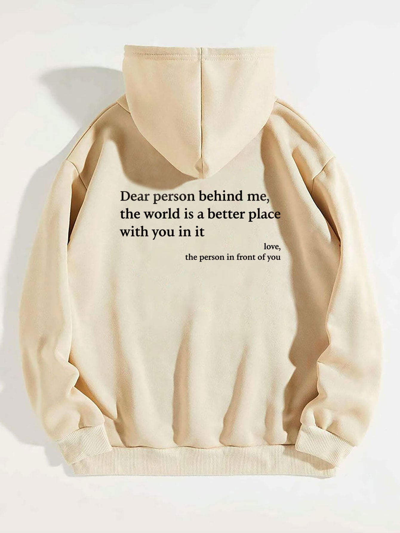 Brenda – Hoodie en peluche pour femmes avec poche kangourou et imprimé