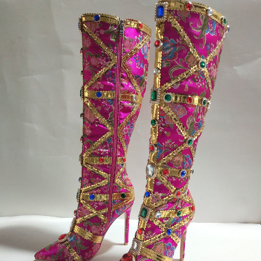 Katy – Bottes Haut de Gamme au Design Industriel