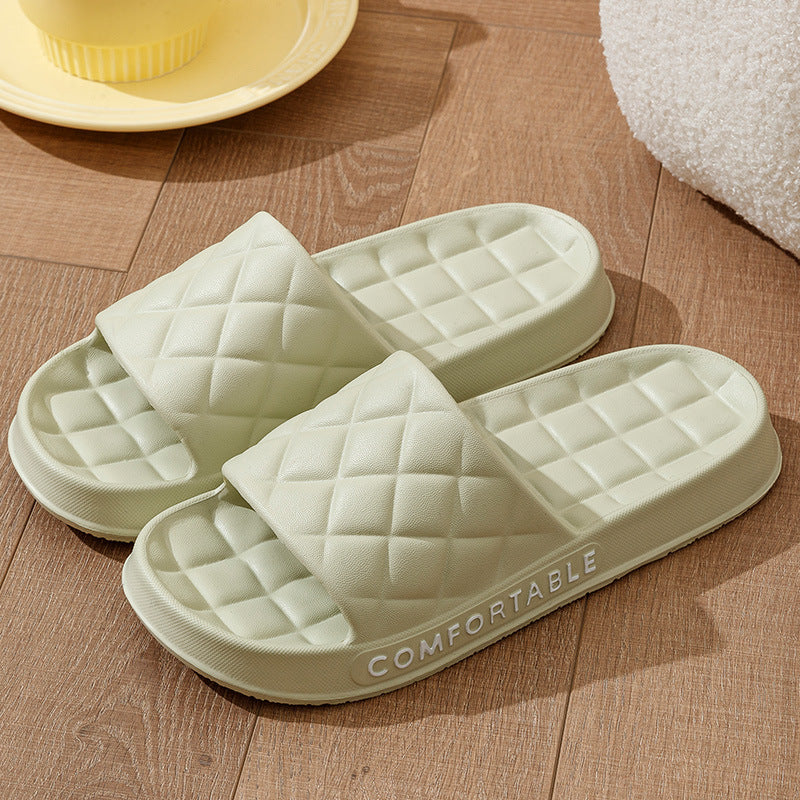 Nick – Chaussons Doux à Motif Carreaux