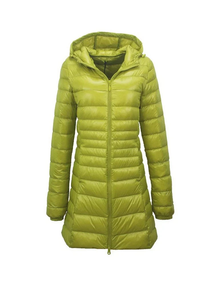 Mary – Manteau d'hiver long et matelassé pour femme