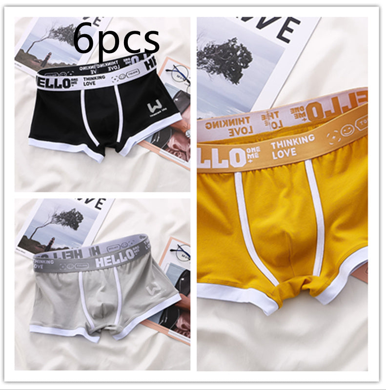 Roy – Boxers pour Hommes Respirants avec Couleur Contrastée