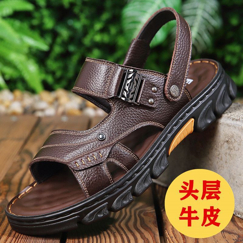 Bryan – Sandales confortables pour hommes en cuir vegan