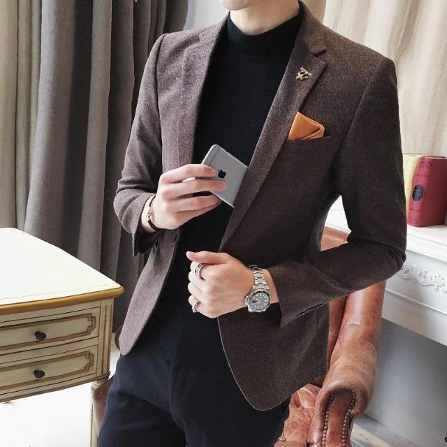 Dale – Veste de Costume Décontractée Élégante pour Hommes