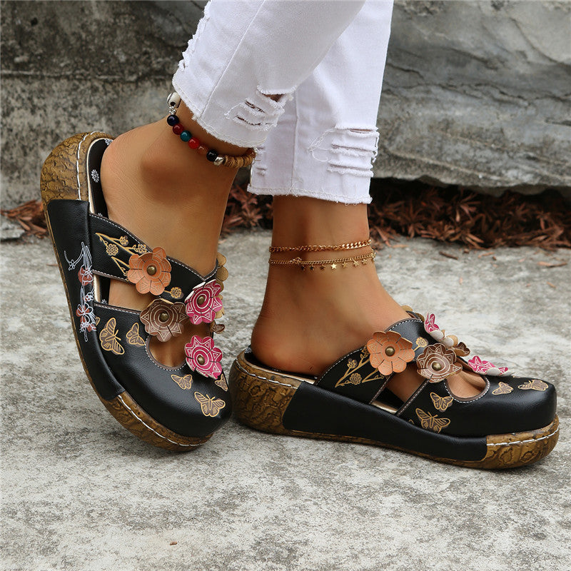 Lauren – Chaussons Fermés Antidérapants pour Femmes