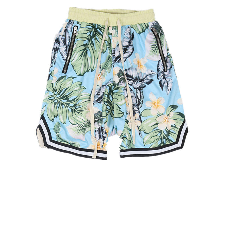 Winston – Hip Hop Herren Strandshorts im Hawaiianischen Stil