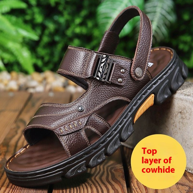 Bryan – Sandales confortables pour hommes en cuir vegan