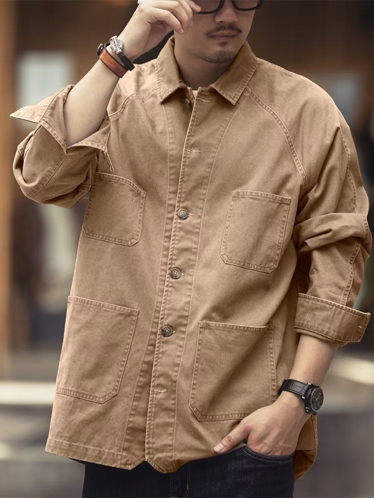 Rodney – Veste en Jean Décontractée Polyvalente pour Homme