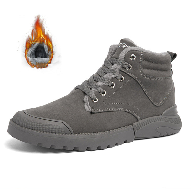 Ross – Bottines chaudes pour homme avec doublure en peluche