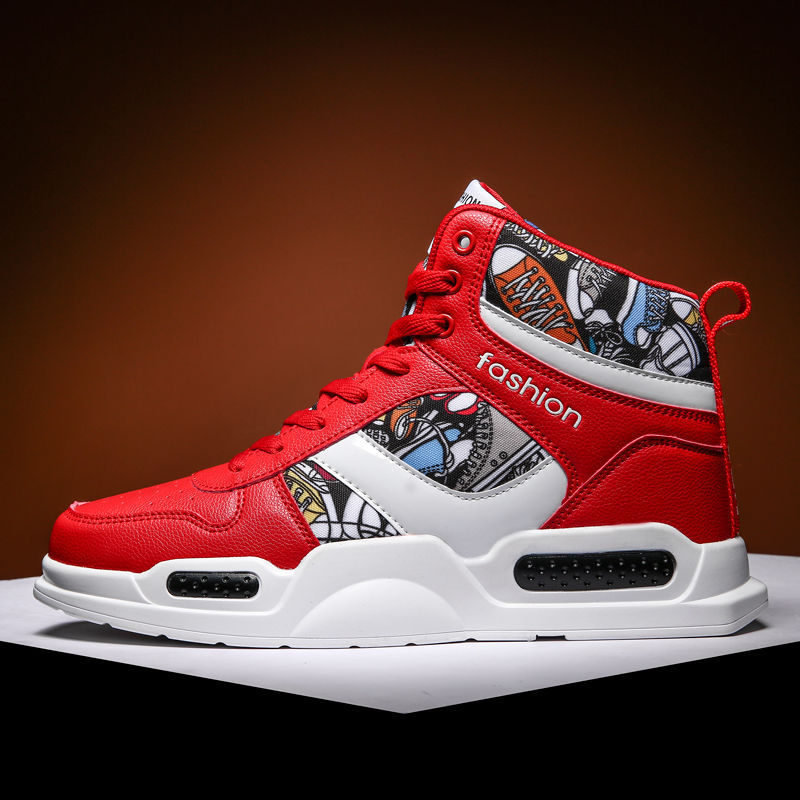 Cliff – Baskets Montantes Graffiti pour Homme