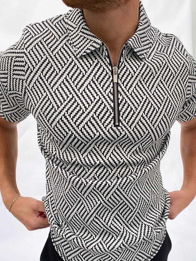 Robin – Polo classique pour homme avec rayures