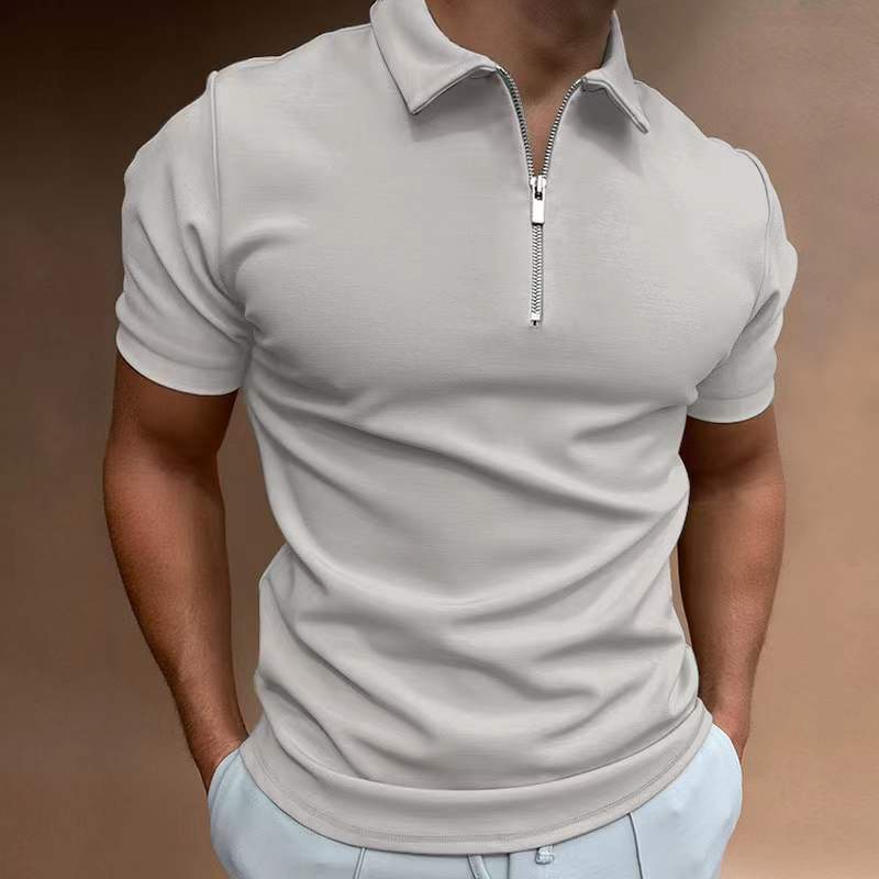 Reginald – Polo décontracté pour hommes avec impression numérique