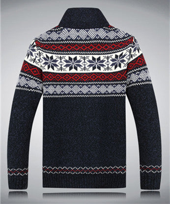 Cameron – Cardigan en Velours Chaud pour Hommes