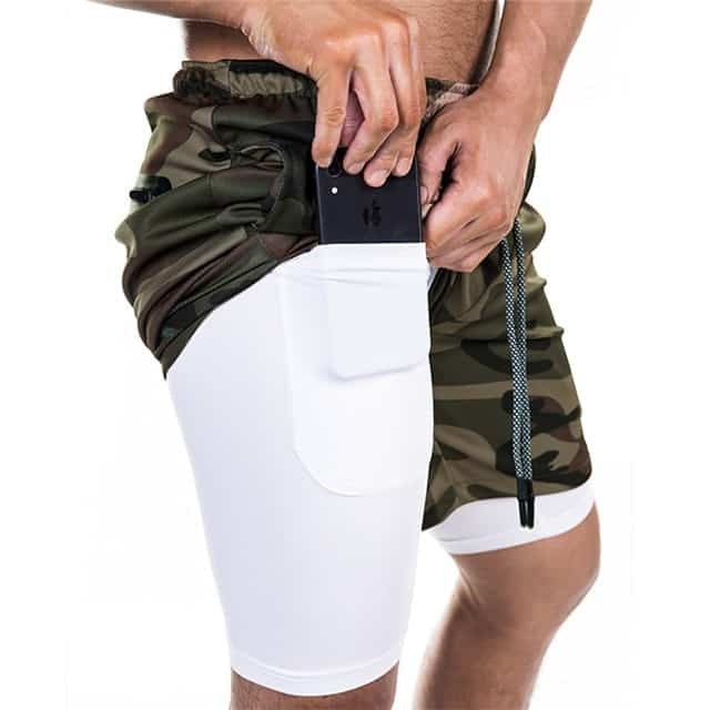 Garry – Kompressionsshorts mit Taschen